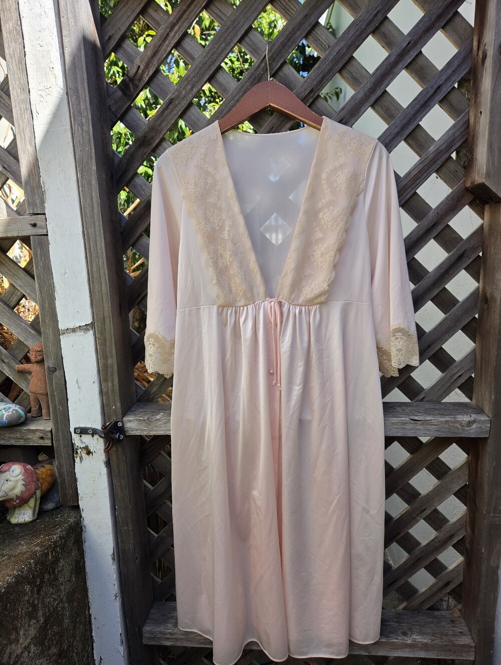 Vintage Shadowline Nightgown/Robe Style Size M